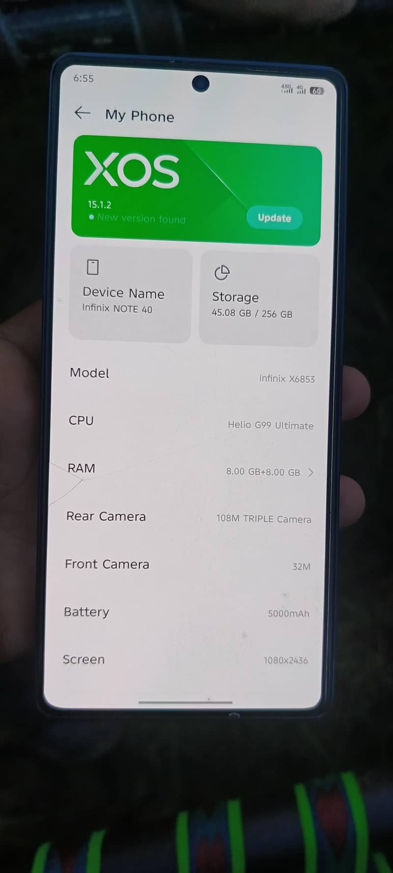 Infinix Note 40 0