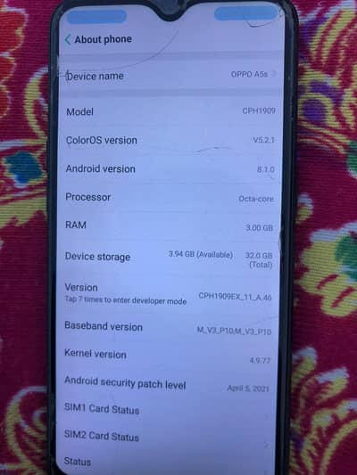 OPPO A5s