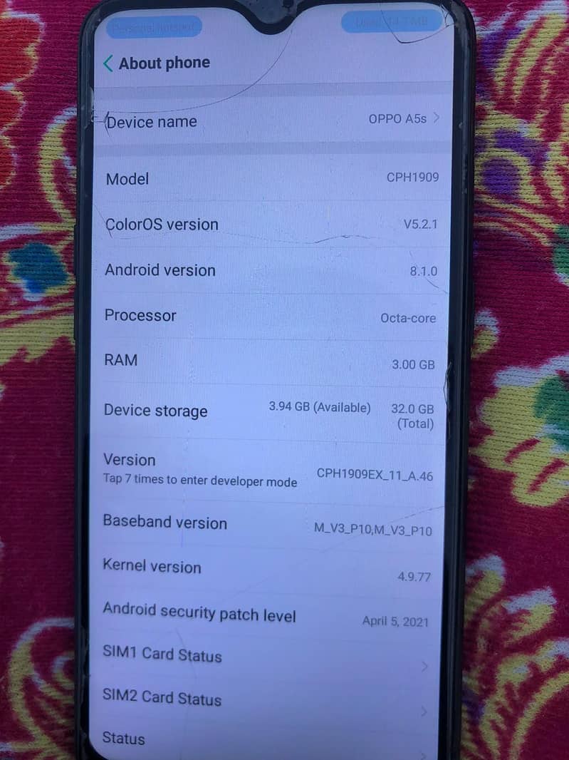 OPPO A5s 4