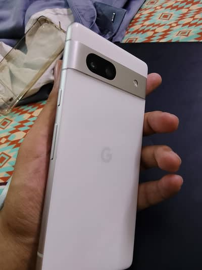 Google Pixel 7a with original charger