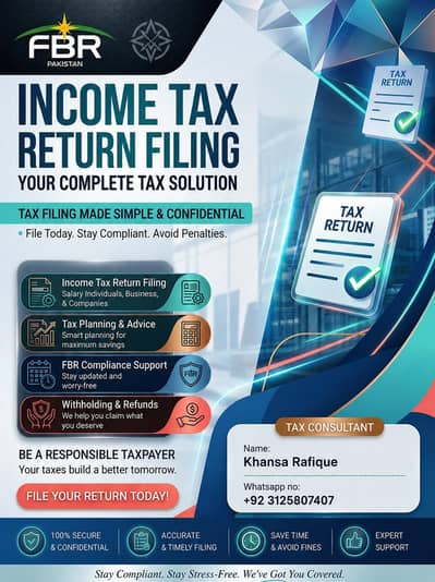 Income tax return filing