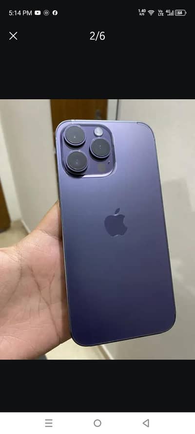 Apple iPhone 14 Pro Max 256GB 84BH Factory Unlock