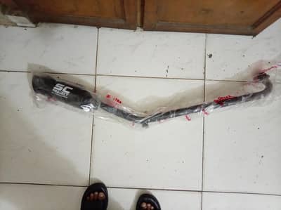 SC project exhaust AA+china  with cd70 bend contact no 03364005402