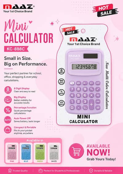 MAAZ mini calculator for sale