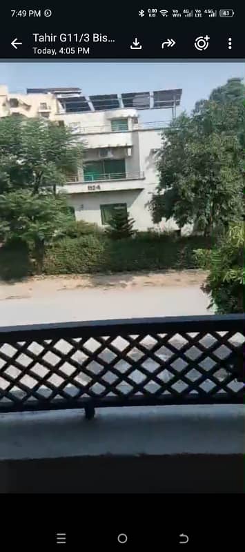 Plot for sale in g-11/1 Islamabad