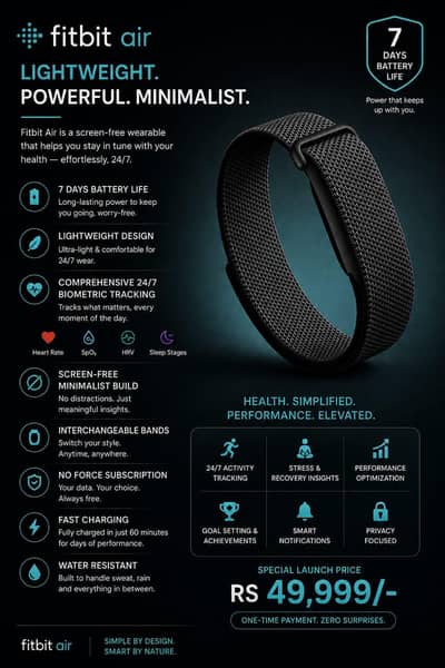 Google Fitbit air