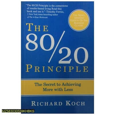 THE 80/20 PRINCIPLE SELF-HELP BOOK