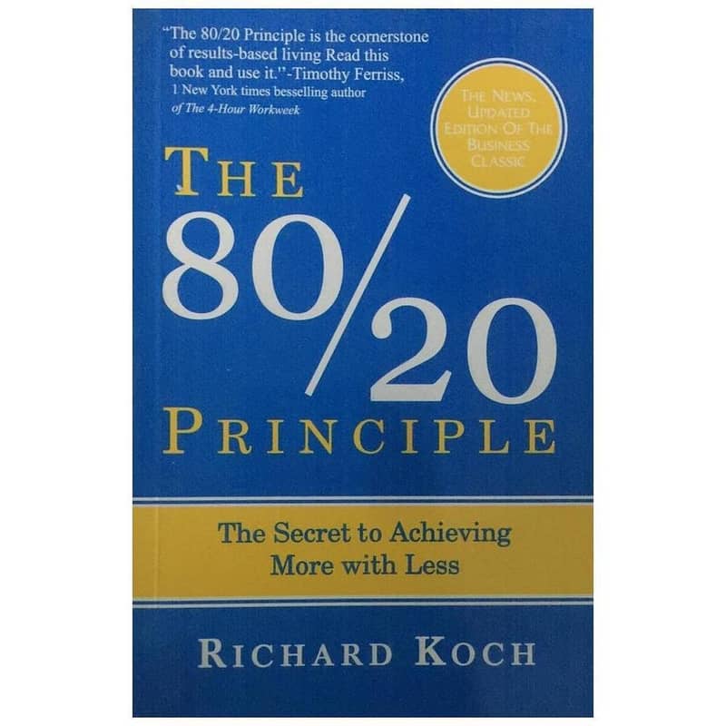 THE 80/20 PRINCIPLE SELF-HELP BOOK 1