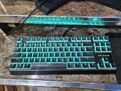 MODECOM VOLCANO Lanparty RGB Mechanical Keyboard (Pudding Edition)