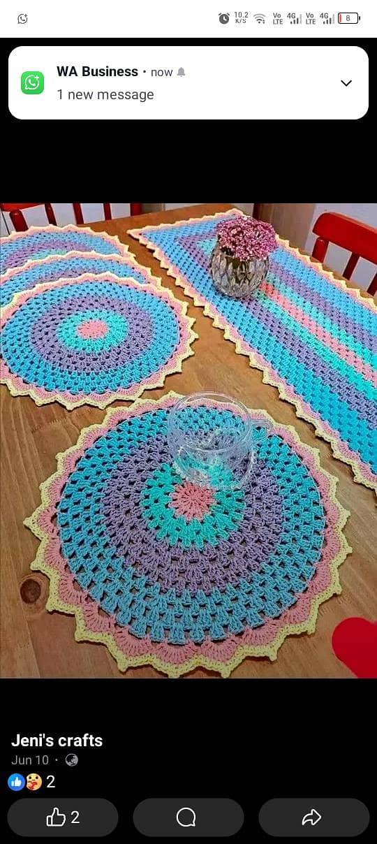 Hand made 8