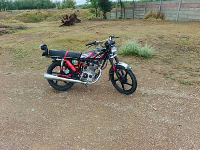 #Honda CG 125 2021 Model / Excellent Condition /  Red Color
