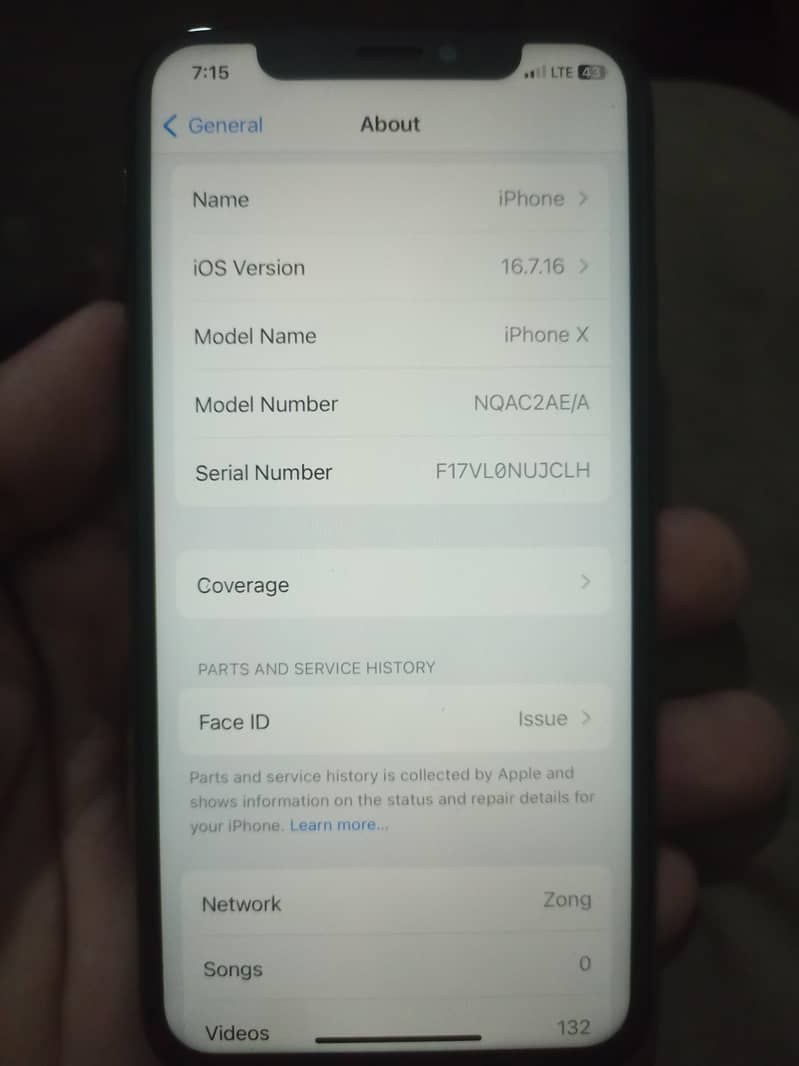 Apple iPhone X 11