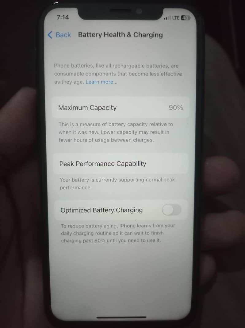 Apple iPhone X 12