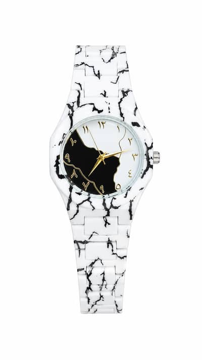 luxury Men's white dial rose gold watch-chronograph style only 2000