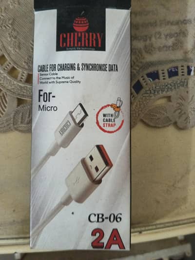 Cherry Iphone cable