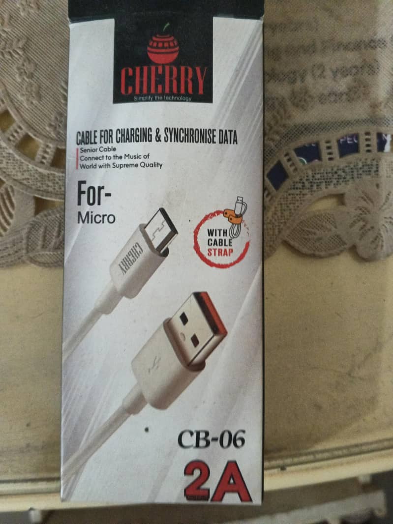 Cherry Iphone cable 0