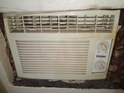 Haier window A/c half ton 110 volte for sale