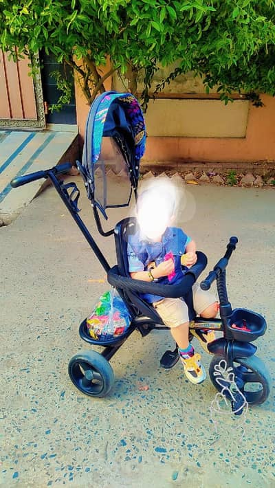 baby tricycle with pram