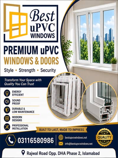 Best uPVC Windows| Sliding, Fixed, Casement & Double Glazed Windows|