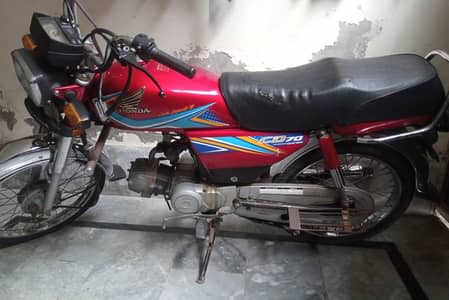 10/10 Condition Honda CD 70 2019 Model for Sale