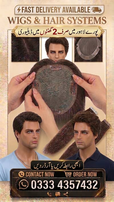 Premium Hair Patches & Wigs | Hair patch |Hair Wigs | wigs unit Women