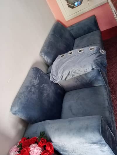 Blue coLour soFa seT