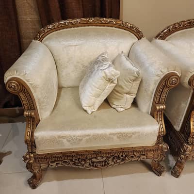 7 Seater Sofa with Three Tables