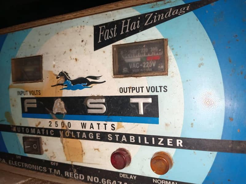 FAST AUTOMATIC VOLTAGE STABILIZER 0