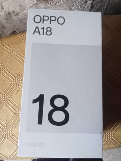 OPPO A18 4 128 GB OK MOBILE SAEEL 