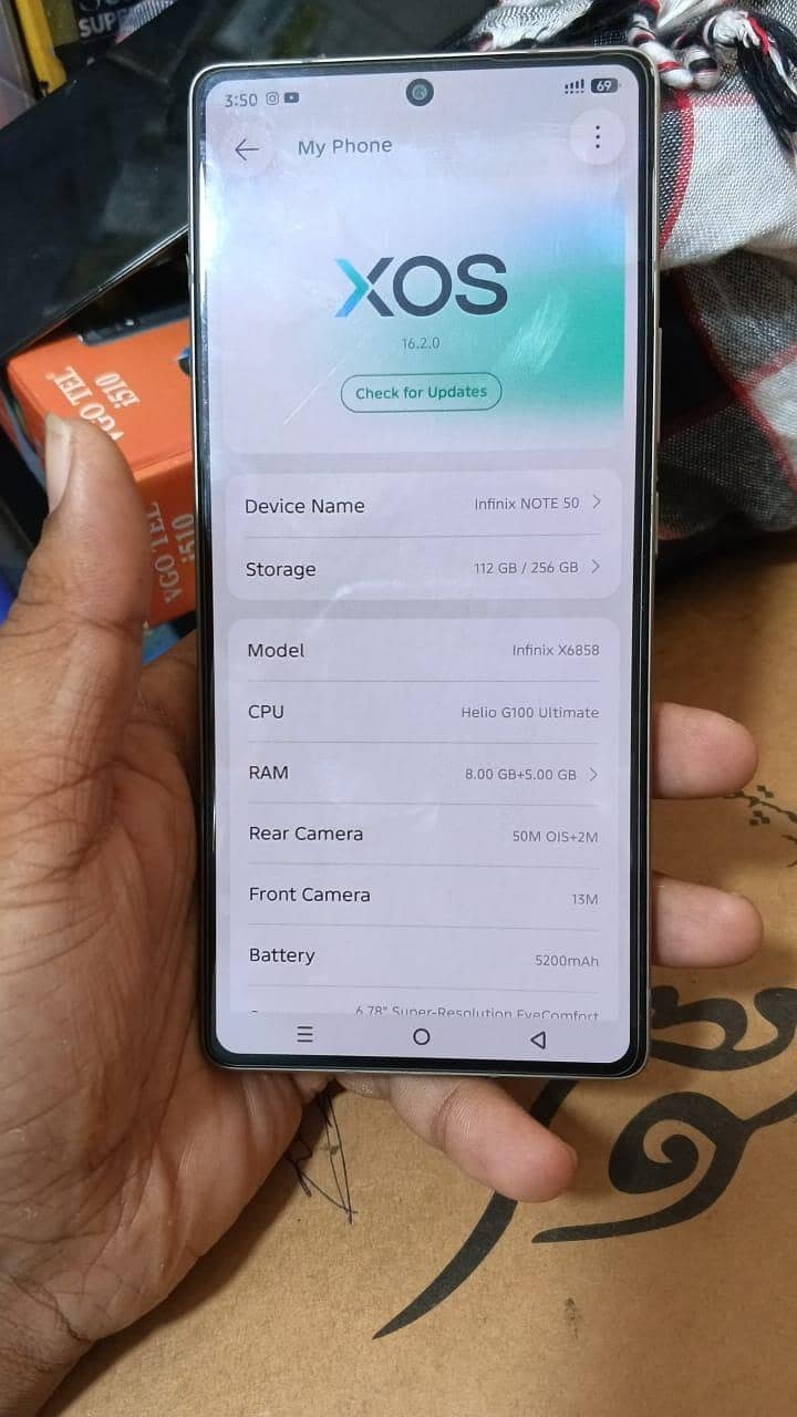 Infinix Note 50 0