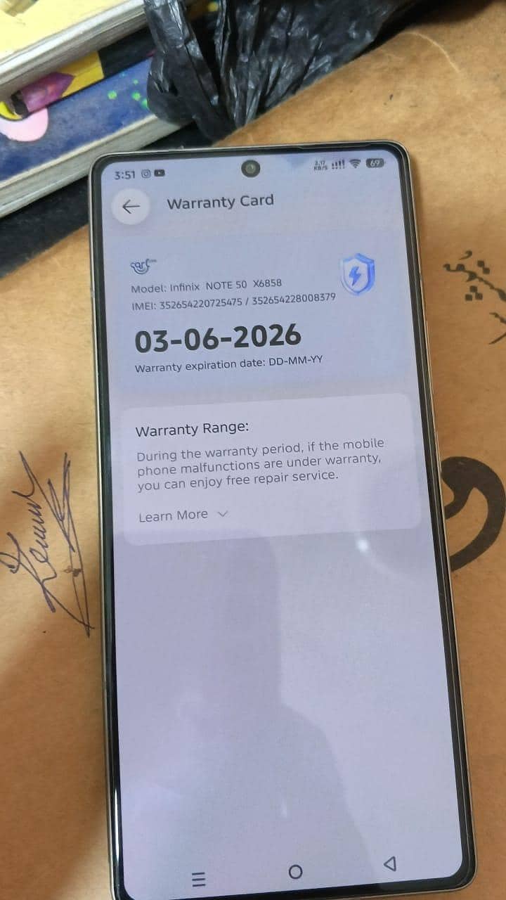Infinix Note 50 1