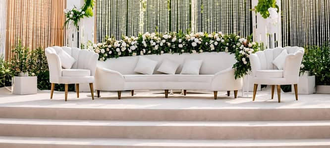 beautiful  decor sofa 10 feet size and 2 chair