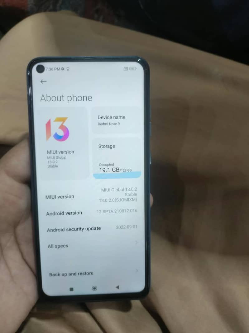 Xiaomi Redmi Note 9 0