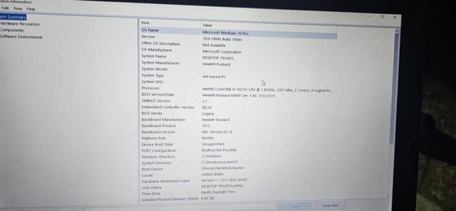 HP EliteBook core i5 3rd gen