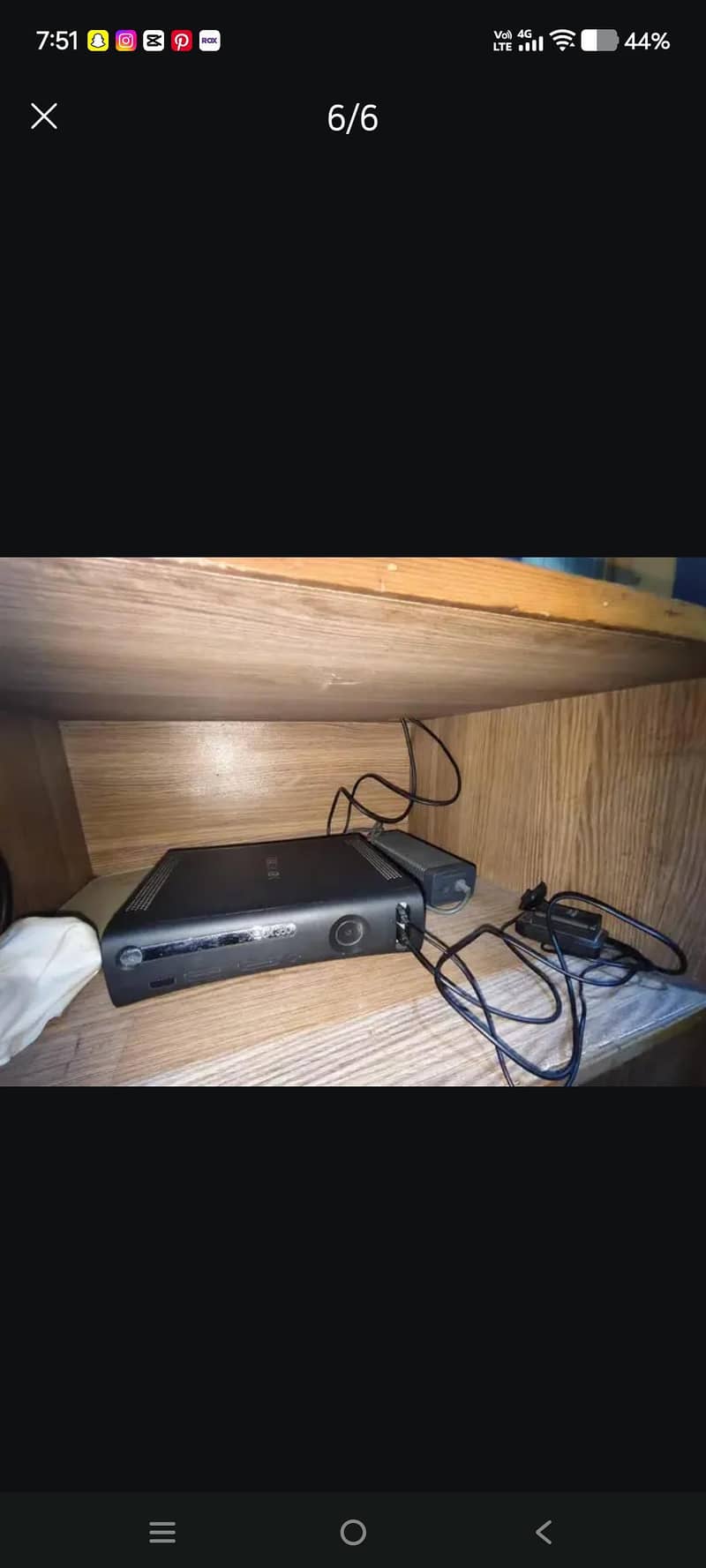 Xbox 360 fat model. 6