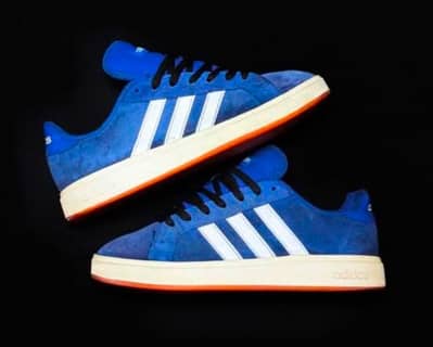 Adidas grand court base 00S shoes blue colour
