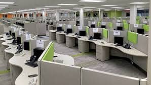 55SEATS CALL CENTER FOR RENT 03335233555