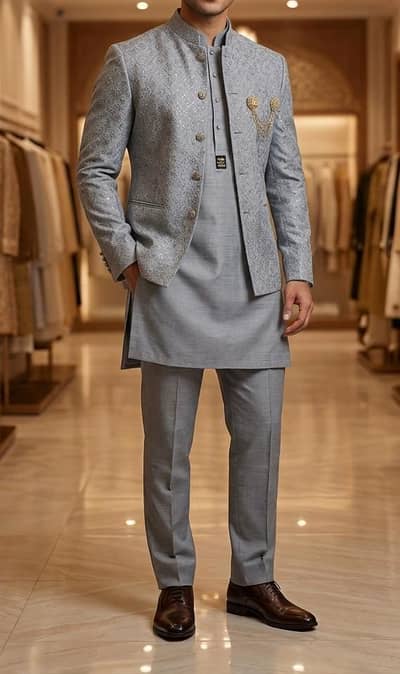 Men party wear dress ready to wear. Condition 10/10.