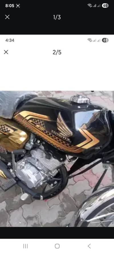 honda125 gold self start