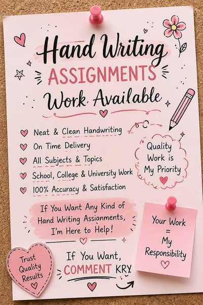 assignment work