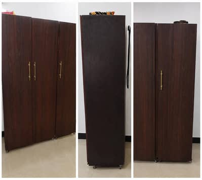 wood wardrobe