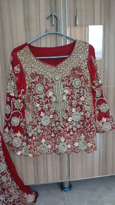 Bridal Red lehanga