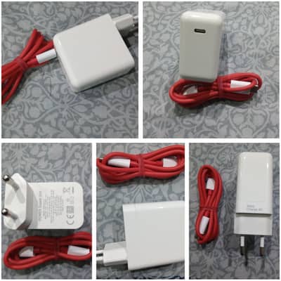 Original OnePlus 65W Warp Charger + Cable
