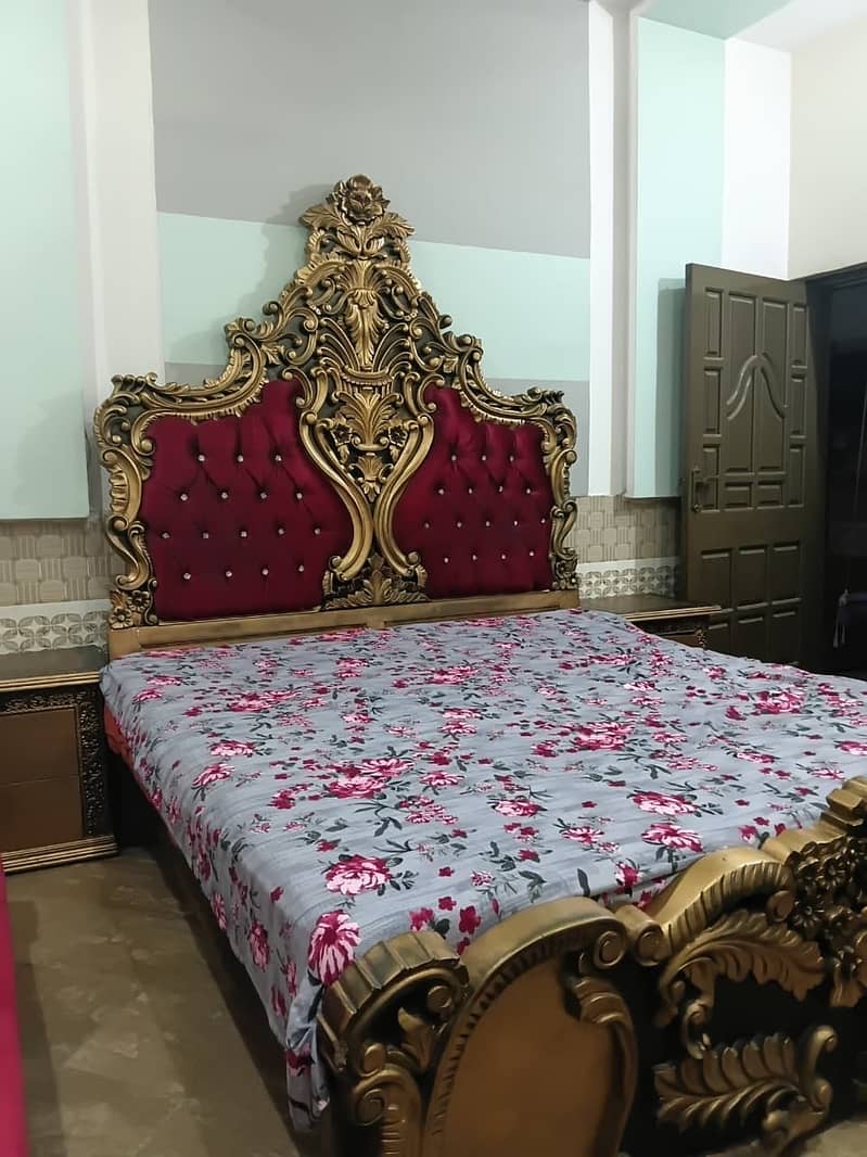 Bed with side tables 2