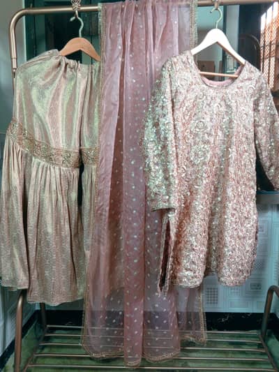 Blush Royale Luxury Embroidered Formal Ensemble