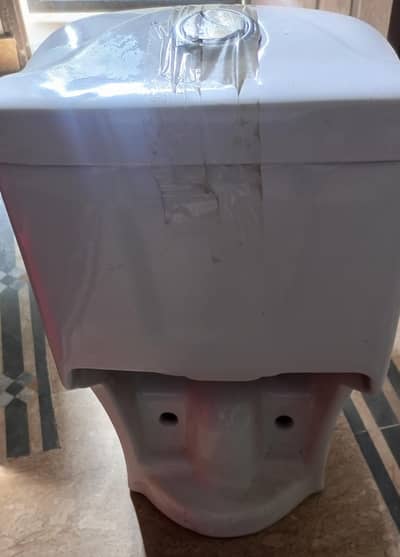 Brand New Unused White Commode / English Toilet”