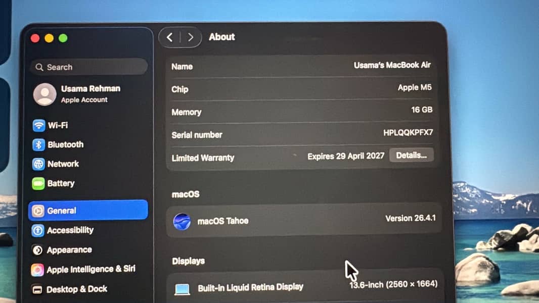 Macbook air5 4