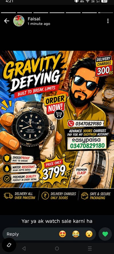 it is very nice watch good condition