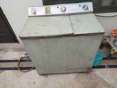 washing machine with drayer