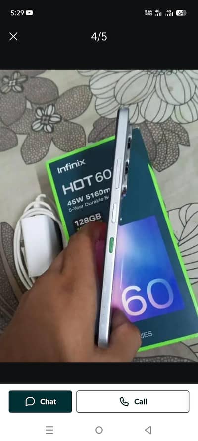 Infinix Hot 60i 6+6gb128gb exchange possible condition 10 by 10 hai